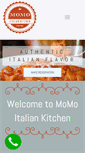 Mobile Screenshot of momoitaliankitchen.com