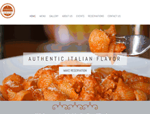 Tablet Screenshot of momoitaliankitchen.com